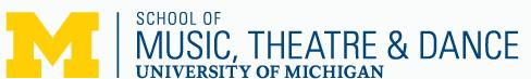 密歇根大學安娜堡分校音樂學院：school of music theater & dance