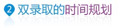 美國本科雙錄取時間規(guī)劃